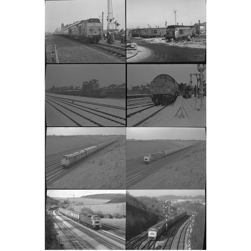 397 - Railway black & white negatives, 2