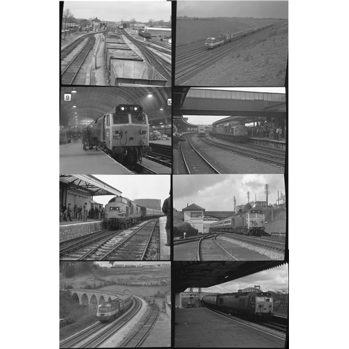 397 - Railway black & white negatives, 2