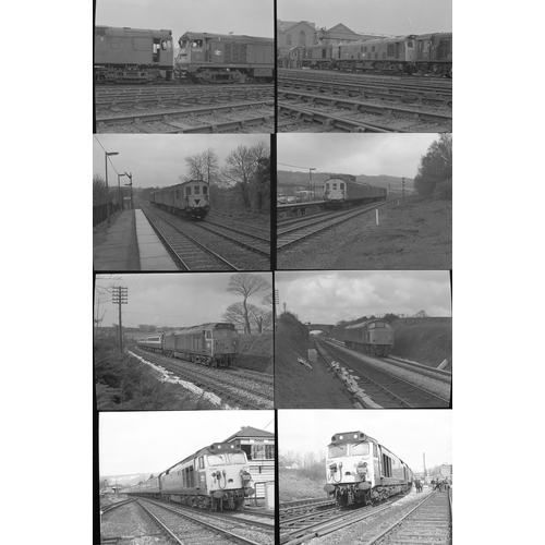 398 - Railway black & white negatives, 2