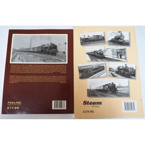 32 - Two softback railway books.
1. Wigan (L & Y) Motive power depot by Chris Coates. 160 pages published... 