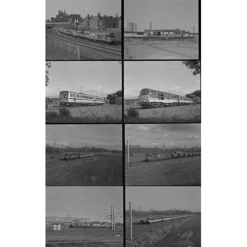 36 - Original colour and black and white large format negatives. Approx. 35 colour and 200 Black and whit... 