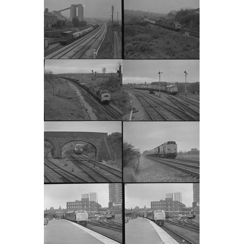 39 - John Vaughan original black & white negatives. These are medium format and there are approx. 117. Ex... 