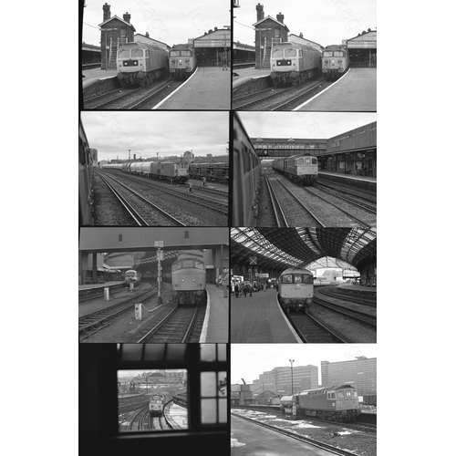 57 - John Vaughan original Black & white medium format negatives, approx. 118. Excellent quality this sel...