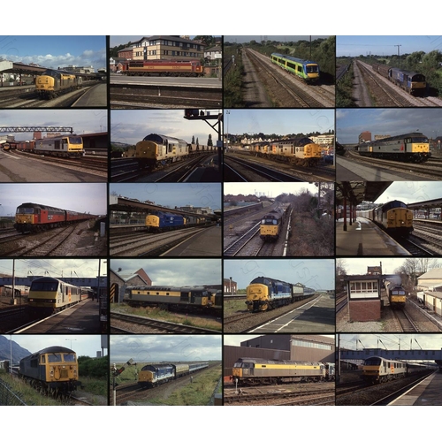 71 - Modern Traction assortment, approx. 850 Fujichrome 35mm colour slides. A very good quality assortmen... 