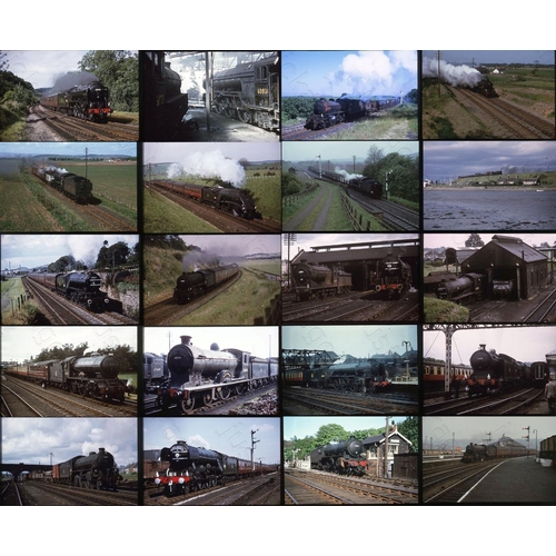 77 - Duplicate assortment of ex LNER Steam, approx. 340 x 35mm colour slides. A good quality selection of... 