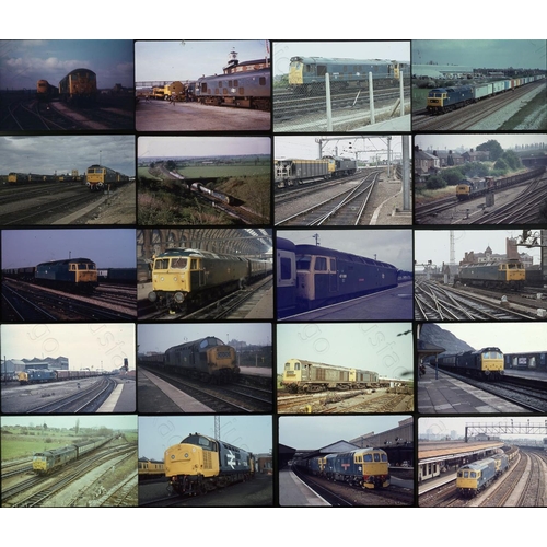 78 - Large modern traction assortment. Approx. 700+ original colour slides, Kodak and others. Good qualit... 