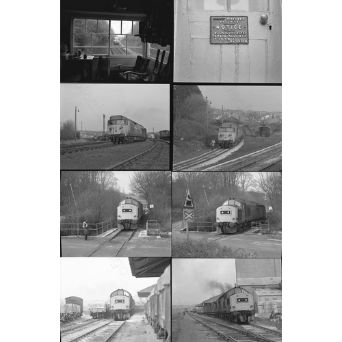 81 - John Vaughan original black & white negatives. These are medium format and there are approx. 115. Ex... 