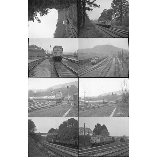 82 - John Vaughan original black & white negatives. These are medium format and there are approx. 118. Ex... 