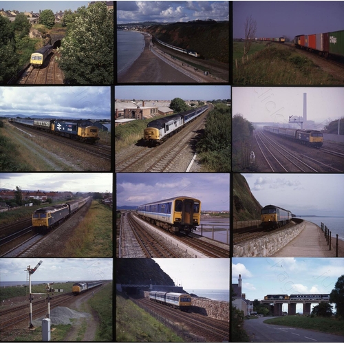 116 - A very good quality selection of medium format colour slides (card mounted). There are approx. 170 f... 