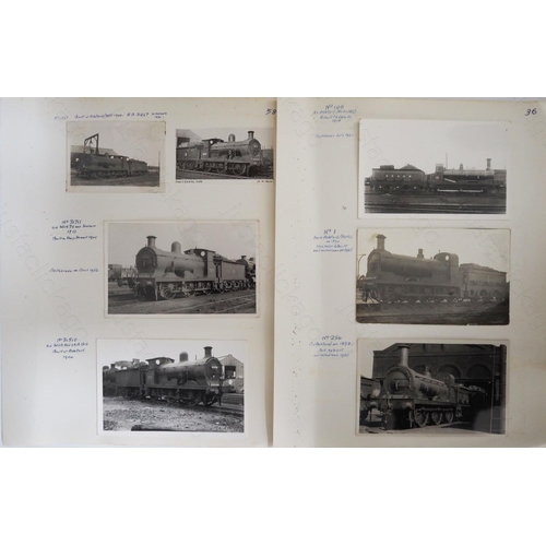 135 - Approx. 250 black and white prints, most are postcard size but a few are smaller contact size. They ... 