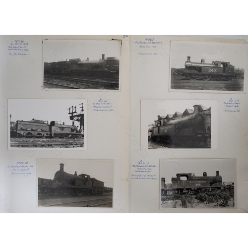 135 - Approx. 250 black and white prints, most are postcard size but a few are smaller contact size. They ... 