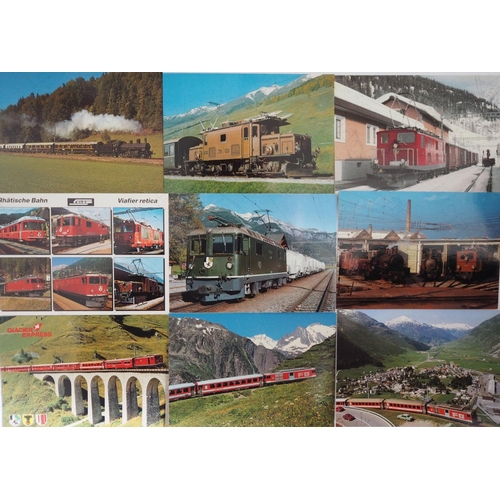 140 - European modern traction collection. There are approx. 130 original b & w prints and commercial post... 