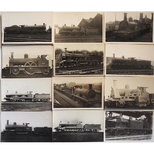 156 - A selection of pre-grouping steam comprising, approx. 25 black and white slides (35mm) and approx. 8... 