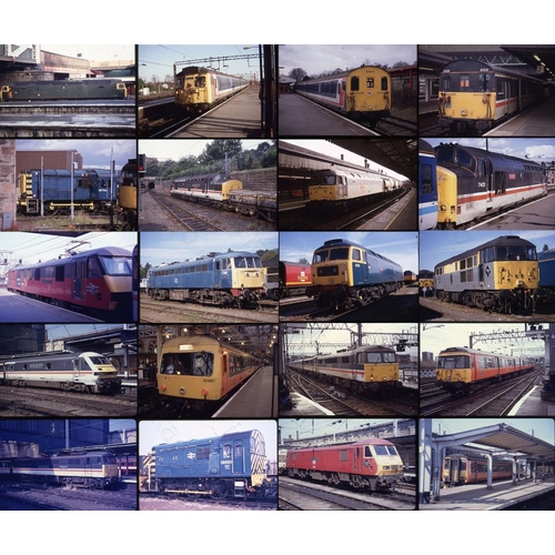 172 - Modern Traction 35mm original colour slides, Agfa and others. Approx. 330 in a wooden slide box. Goo... 