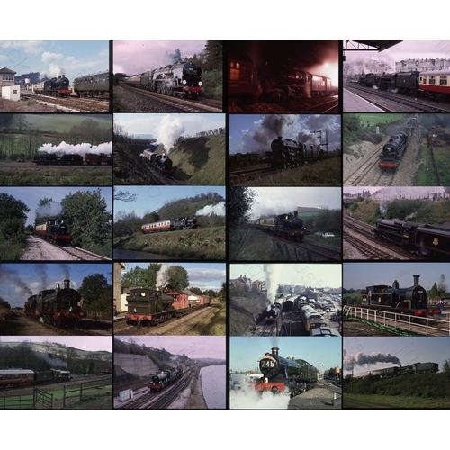 272 - A good quality selection of Heritage Railways and preserved steam. Approx. 700 Kodak 35mm colour sli... 