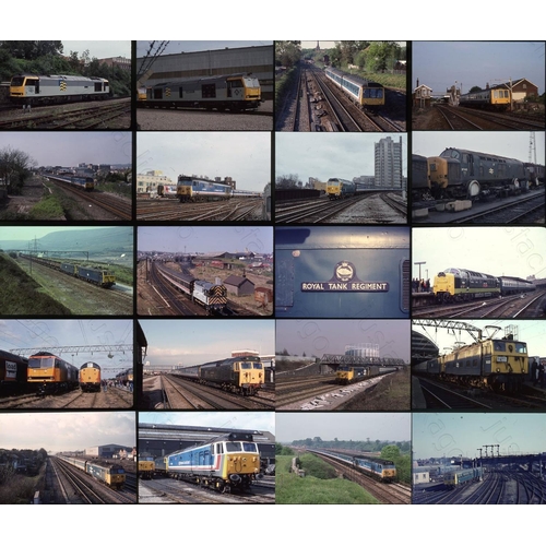 273 - Good quality modern traction selection. Approx. 250, 35mm original colour slides on mixed film stock... 