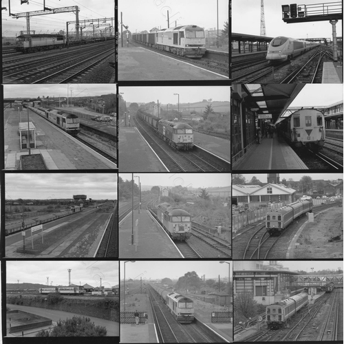 277 - Good quality Modern Traction, medium format black & white negatives.
Approx. 144, with some contact ... 