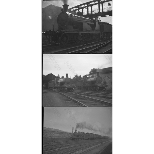 279 - Pre-Grouping Steam. 38 x large format black & white negatives, mixed quality, plus 8 x 35mm b & w ne... 