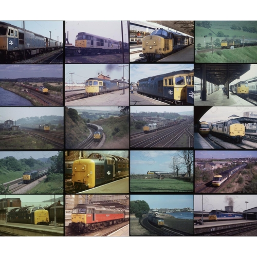 291 - Modern Traction 1970's-1990's. Approx. 650 in a slide storage case. A good selection of 35mm origina... 