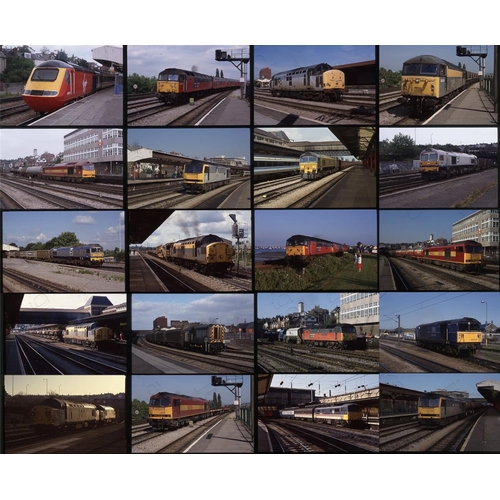 296 - Modern traction 1990's . Approx. 400 good quality 35mm colour slides, the majority of which are Fuji... 