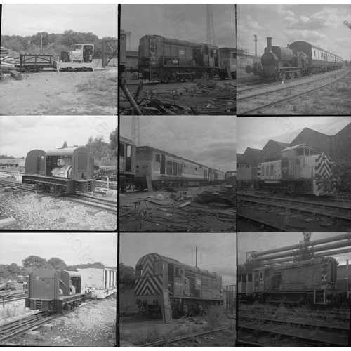 326 - Industrial black and white negatives, most are square format with a few 35mm. Approx. 300 taken betw... 