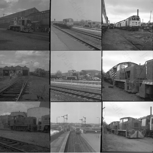 326 - Industrial black and white negatives, most are square format with a few 35mm. Approx. 300 taken betw... 