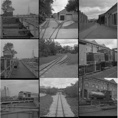 327 - Light Railways and Industrial heritage. Approx. 500 black and white and colour negatives, the majori... 