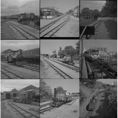 327 - Light Railways and Industrial heritage. Approx. 500 black and white and colour negatives, the majori... 