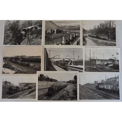 345 - Over 50 miscellaneous photographs, including narrow gauge, Industrial, Steam, Diesel, Southern and i... 