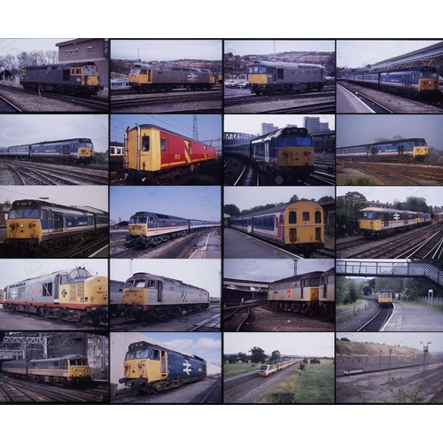 353 - Modern Traction taken between 1989-91. A good quality selection of 35mm colour slides, approx. 400 o... 