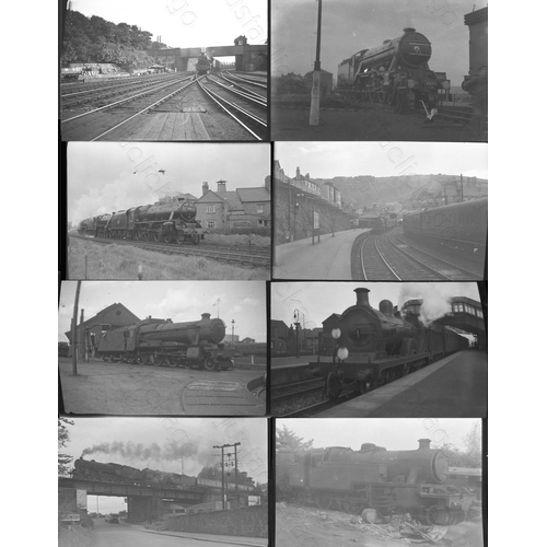 371 - B.R. Steam black & white negatives, assorted formats including 35mm. Approx. 250 mixed quality inclu... 