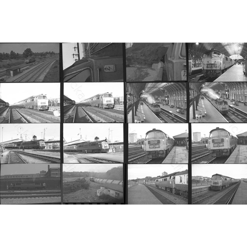 100 - Original black & white 35mm negatives by John Vaughan.
Quantity 50, all 