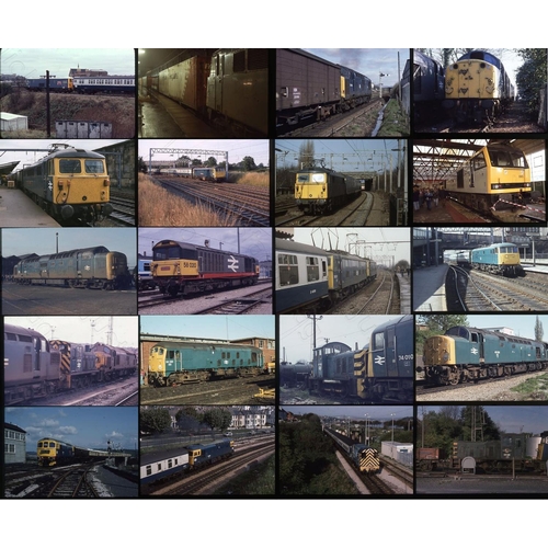 13 - Modern Traction 35mm original colour slides (some remounts), assorted film stock. Approx. 500 in a s...