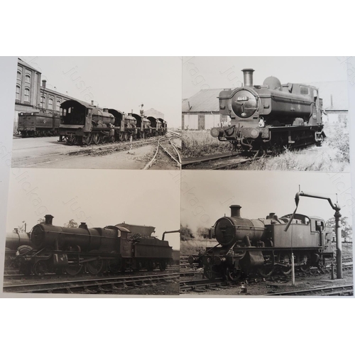 30 - BR/GW Locomotives, black and white 7