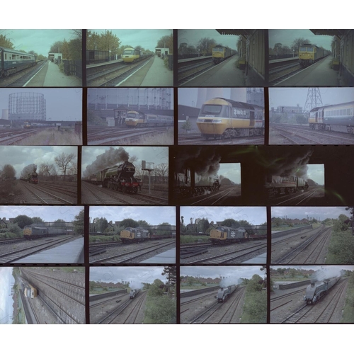 54 - Approx. 280 original 35mm colour negatives. This selection includes modern traction  and preserved s...