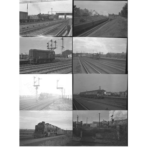 66 - B.R. Steam, medium format black & white negatives, mostly from the late 1950's and early 1960's. Goo... 