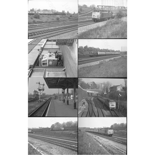 91 - John Vaughan original black & white negatives. These are medium format and there are approx. 115. Ex... 