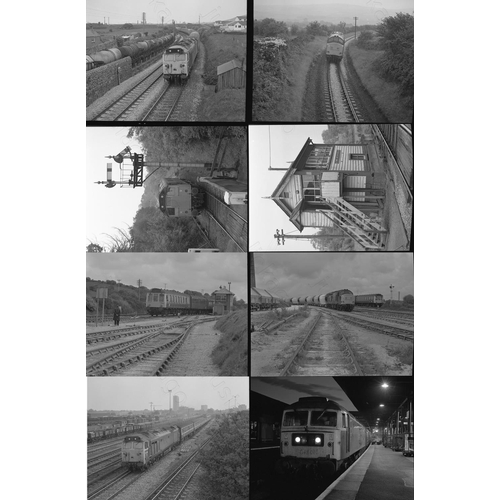 96 - John Vaughan original black & white negatives. These are medium format and there are approx. 117. Ex... 