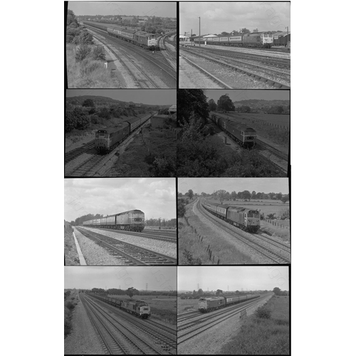 99 - John Vaughan original black & white negatives. These are medium format and there are approx. 116. Ex... 