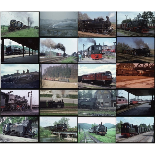 105 - Overseas traction, a mixture of steam and modern traction. Most of the photos appear to be of Europe... 