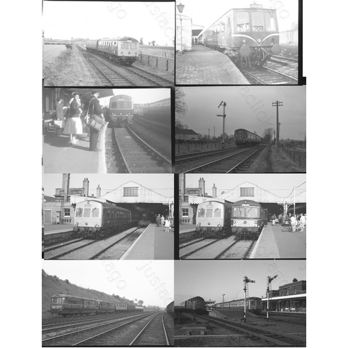 116 - An assortment of first generation DMU's. Approx. 100 mixed format, black & white negatives. Some nic... 