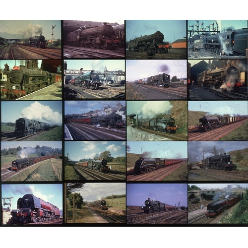 119 - Colour Rail steam duplicate slides. A nice selection of steam from the Colour Rail archive. Approx. ... 