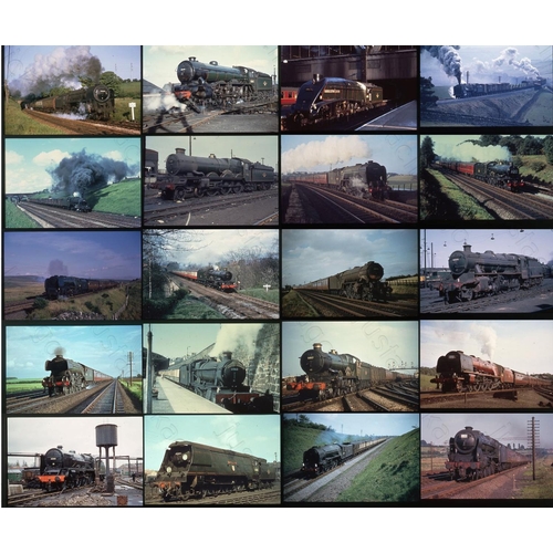 120 - Colour Rail steam duplicate slides. A nice selection of steam from the Colour Rail archive. Approx. ... 