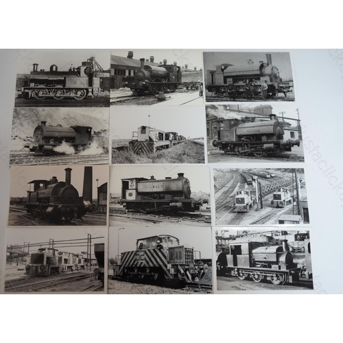 138 - A large assortment of Industrial locomotives and scenes around Iron and Steel works throughout the U... 