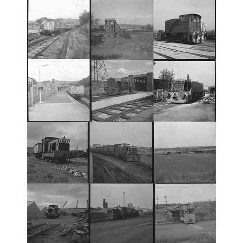 144 - Industrial black & white medium & 35mm format negatives. A good selection of approx. 260 original wh... 