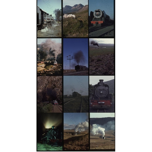 153 - A good quality selection of South African locomotives and scenes. Some photos date from 1978, but mo... 