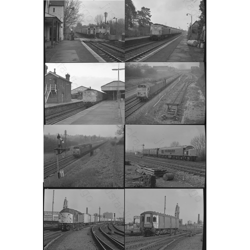 175 - John Vaughan original black & white negatives. These are medium format and there are approx. 115. Ex... 