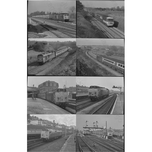 176 - John Vaughan original black & white negatives. These are medium format and there are approx. 116. Ex... 