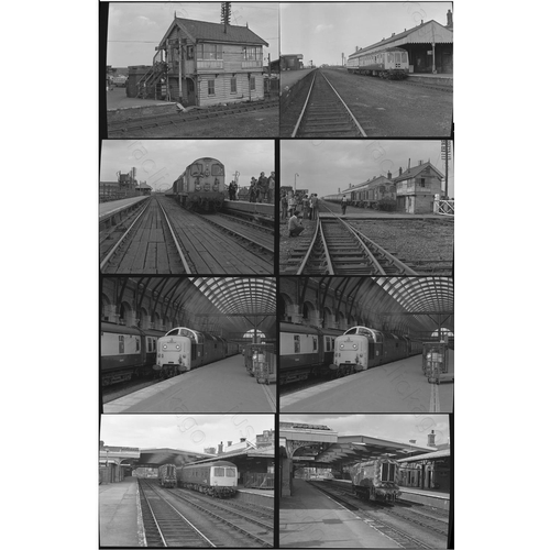 178 - John Vaughan original black & white negatives. These are medium format and there are approx. 123. Ex... 