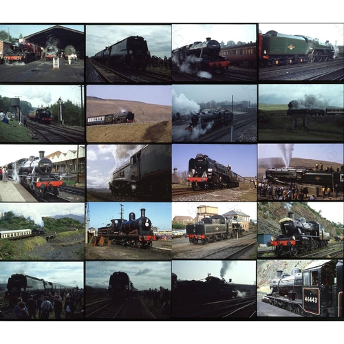 120 - Heritage Steam. Approx. 230, 35mm colour slides on mixed film stock, housed in a 